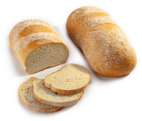 Chleb wiejski gorący z mąką